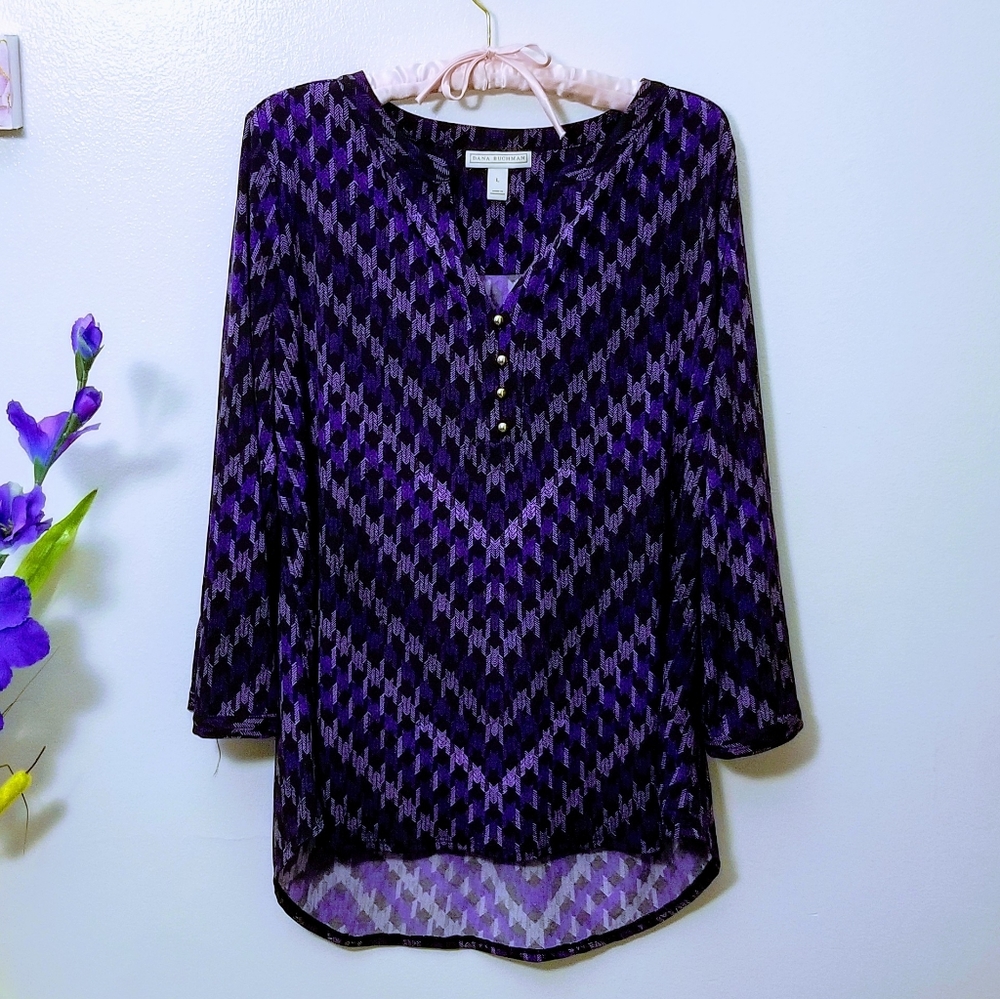 👒Dana Buchman💜Tunic👑
